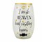 Stony Creek 5.25 In Sharing Memories Pre-Lit Vase Bereavement Lighted Glass Accent , Loss Loved One